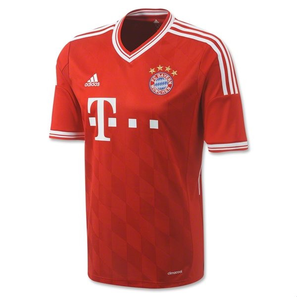 13-14 Bayern Munich #7 Ribery Home Soccer Jersey Shirt - Click Image to Close